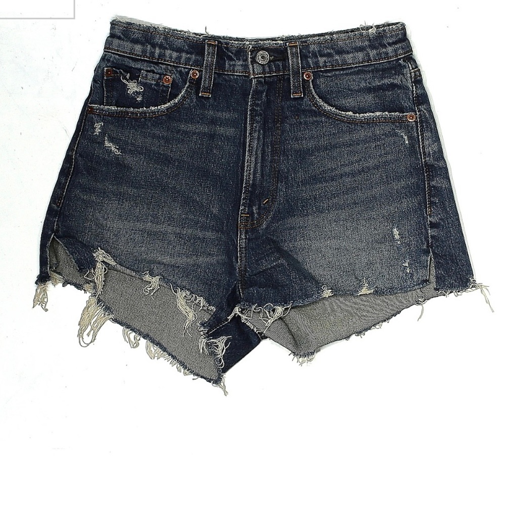 Abercrombie Dark wash denim shorts size 26